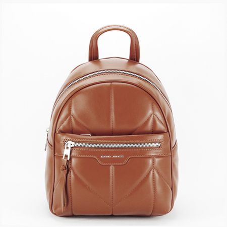 Rucsacuri - Rucsac mediu David Jones 6860-3 16 Cognac