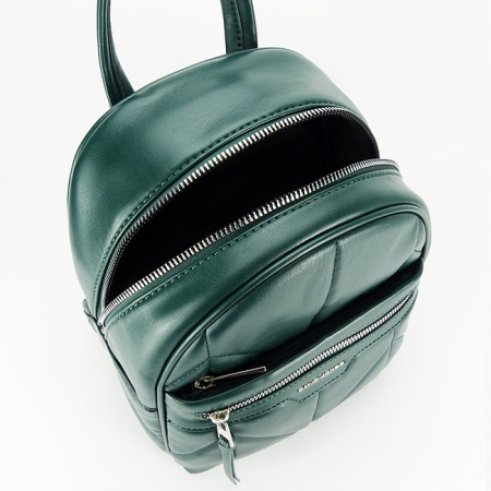 Rucsac mediu David Jones 6860-3 16 Verde inchis [5]