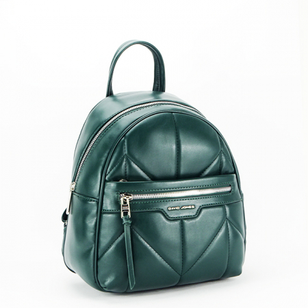Rucsac mediu David Jones 6860-3 16 Verde inchis [1]