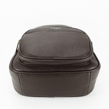 Rucsac mediu, 7000-2 18, 25x22x10 cm, Maro inchis [4]