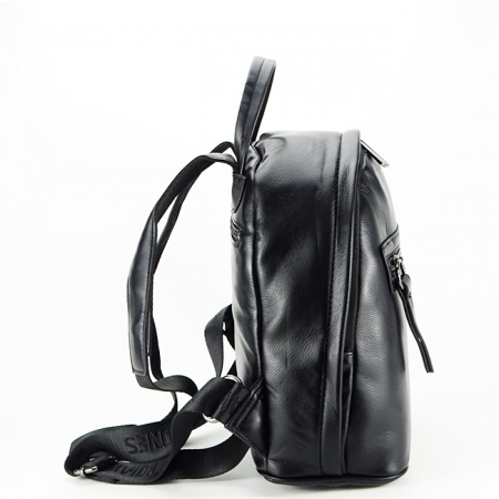 Rucsac mediu negru David Jones 6714-4 16 [2]