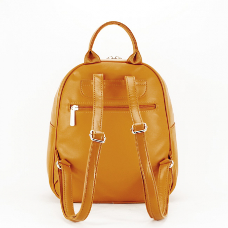 Rucsac mustar inchis cu imprimeu 6824-2 119 [3]