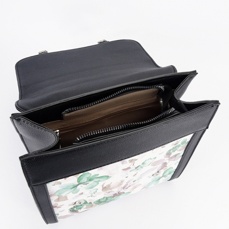 Rucsac negru cu imprimeu floral DHJ731-3 M11 [6]