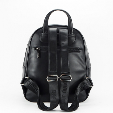 Rucsac negru cu imprimeu geometric 6909-2 119 [3]