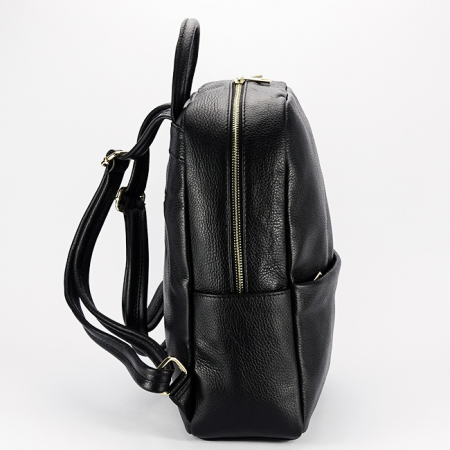Rucsac negru din piele naturala 1775 122 [2]