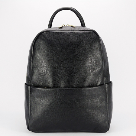 Noutati - Rucsac negru din piele naturala 1775 122