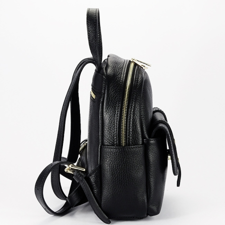 Rucsac negru din piele naturala 2079 127 [3]