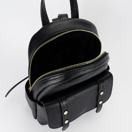 Rucsac negru din piele naturala 2079 127 [7]