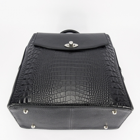 Rucsac 2 in 1 negru din piele naturala 6548-36 123 [5]
