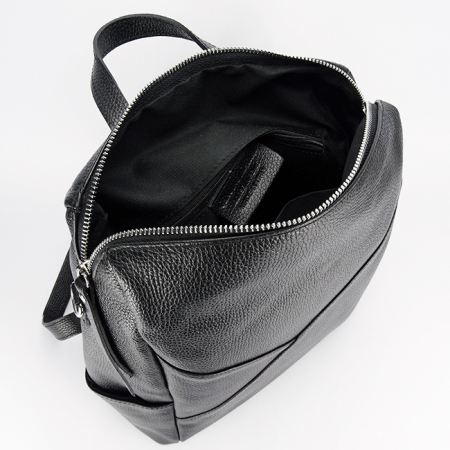 Rucsac negru din piele naturala 8918 122 [7]