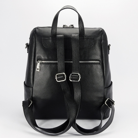 Rucsac negru din piele naturala 8918 122 [3]