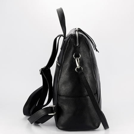 Rucsac negru din piele naturala 8918 122 [2]
