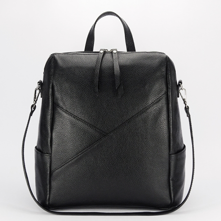Rucsac negru din piele naturala 8918 122 [4]