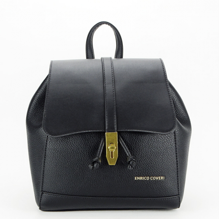 Rucsacuri - Rucsac negru Enrico Coveri EC3068 18