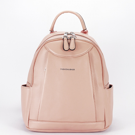 Noutati - Rucsac roz casual 8008 119
