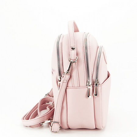 Rucsac roz convertibil in geanta F3610. 119 [2]