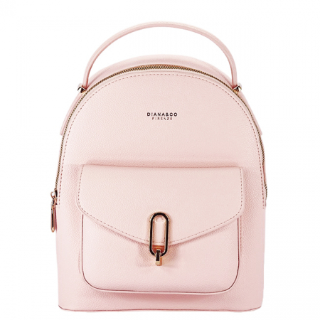 Noutati - Rucsac roz deschis casual DRM712-3 18