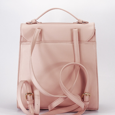 Rucsac roz deschis cu model impletit DHJ727-3 18 [4]