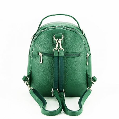 Rucsac verde convertibil in geanta F3606 18 [3]