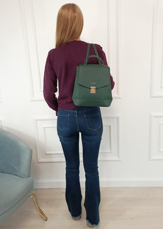 Rucsac verde inchis Diana&CO DHJ824-1 18 [1]