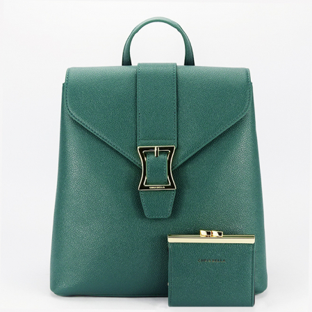 Noutati - Rucsac verde Premium Chris Bella CB2423-3 M2
