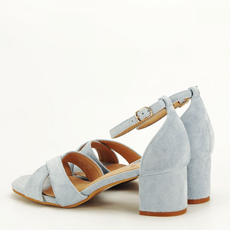 Sandale elegante albastre Lidia [3]