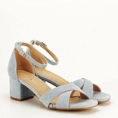 Sandale elegante albastre Lidia [2]