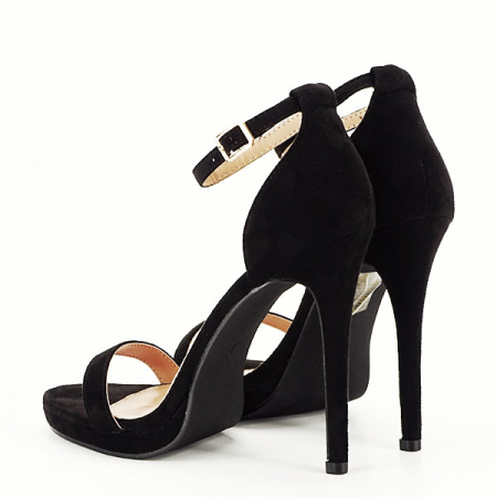 Sandale elegante negre BLJY6887 -132 [4]