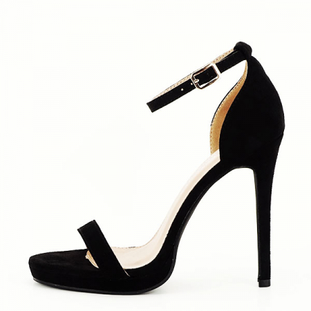 Sandale elegante negre BLJY6887 -132 [0]