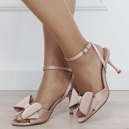 Sandale elegante nude cu fundita BCY9815 M12 [1]