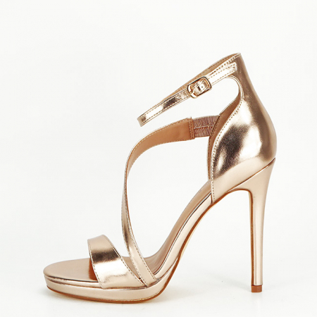 Sandale elegante roz auriu  BLJY1286 128 [3]