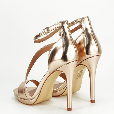 Sandale elegante roz auriu  BLJY1286 128 [6]