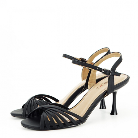Noutati - Sandale negre elegante 7252 129