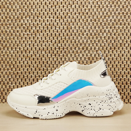 Pantofi - Sneakers alb Martina