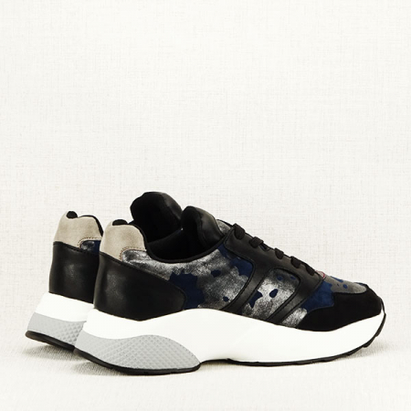 Sneakers albastru cu negru Ania [4]