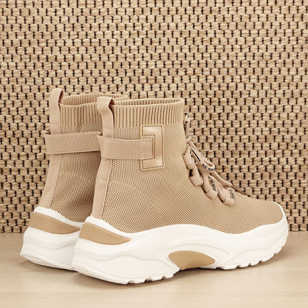 Sneakers bej Sara M3 [5]