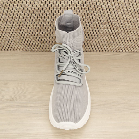 Sneakers gri Sara M3 [6]