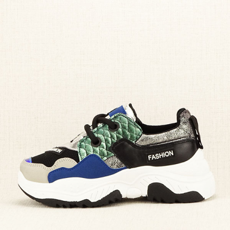 Pantofi sport si sneakers - Sneakers negru Valeria