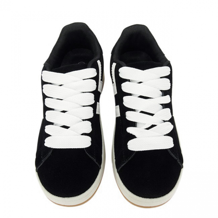 Sneakers negrii cu talpa groasa BM-1101 M2 [6]