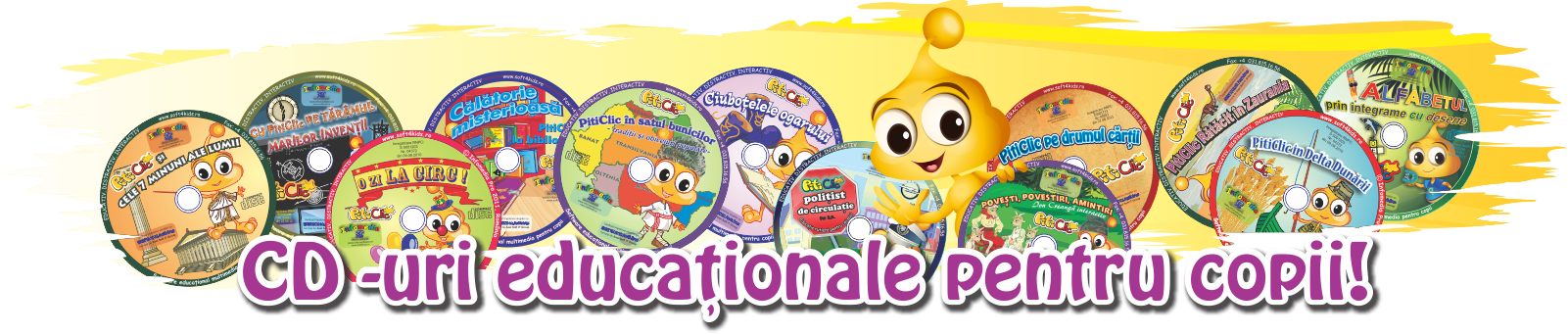 CD-uri educationale pentru copii