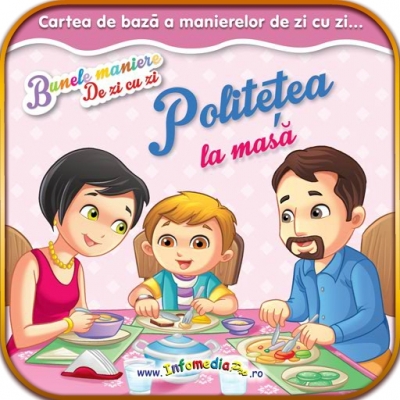 Cărți digitale APP - Bunele maniere de zi cu zi - LA MASĂ