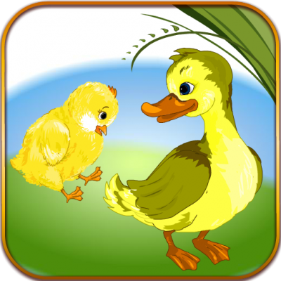 Aplicatii pentru mobile - carti ca aplicatii - Fabula Puiul si bobocul