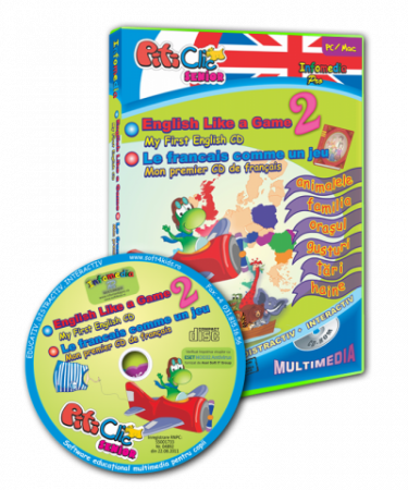 Produse download - PitiClic - Engleza şi franceza ca un joc - partea a II-a (DW)