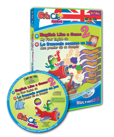 Produse download - PitiClic - Engleza şi franceza ca un joc - partea a II-a