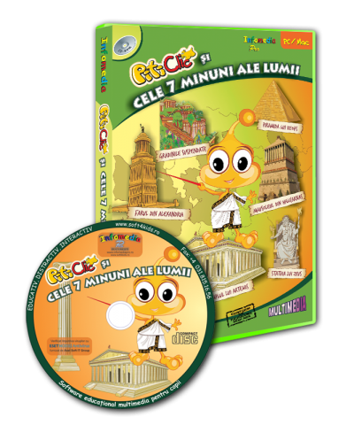 Produse fizice - PitiClic şi  cele 7 minuni ale lumii