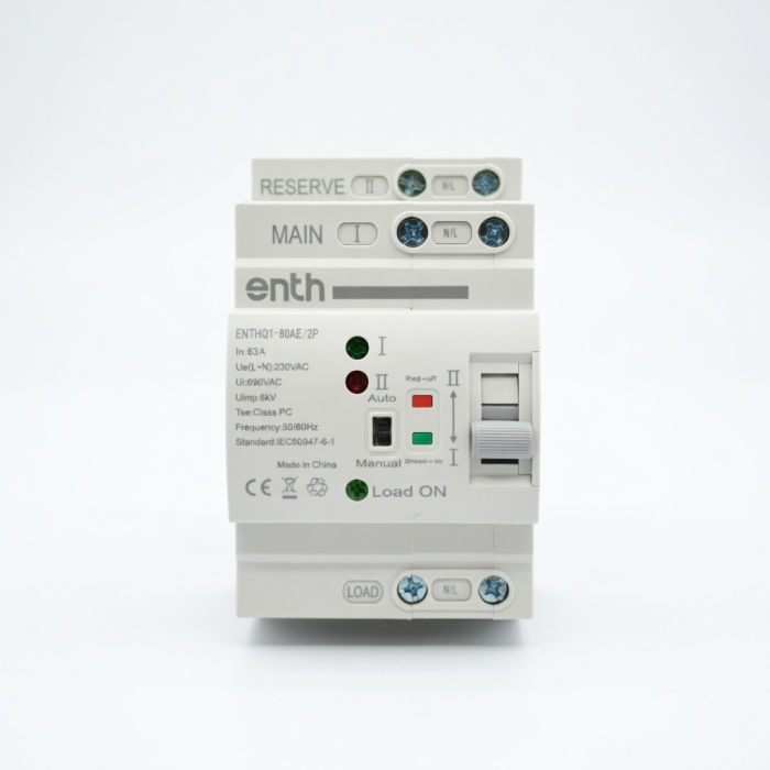 ATS Monofazat eNTH 2P 63A 230V Comutator Automat Surse [2]
