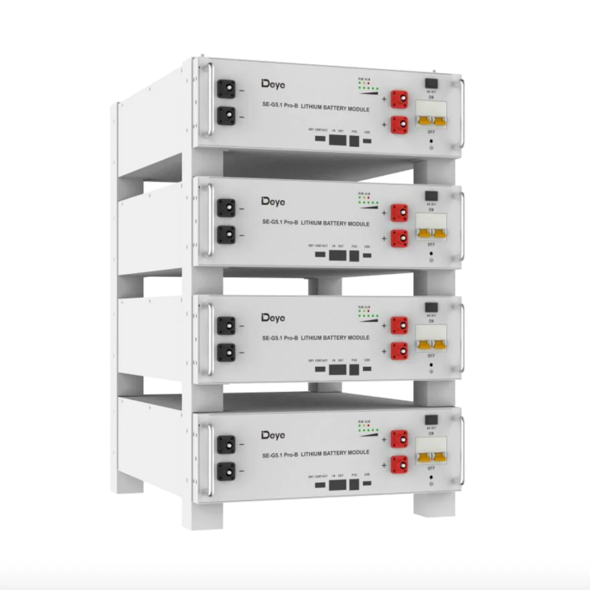 Baterie HV Deye BOS-A-Pack 7.68kWh LiFePO4 High Voltage Rack [8]