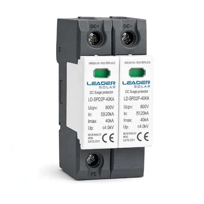 Descărcător DC 2P 600VDC 40kA SPD Leader LD-SPD2P-40kA [7]