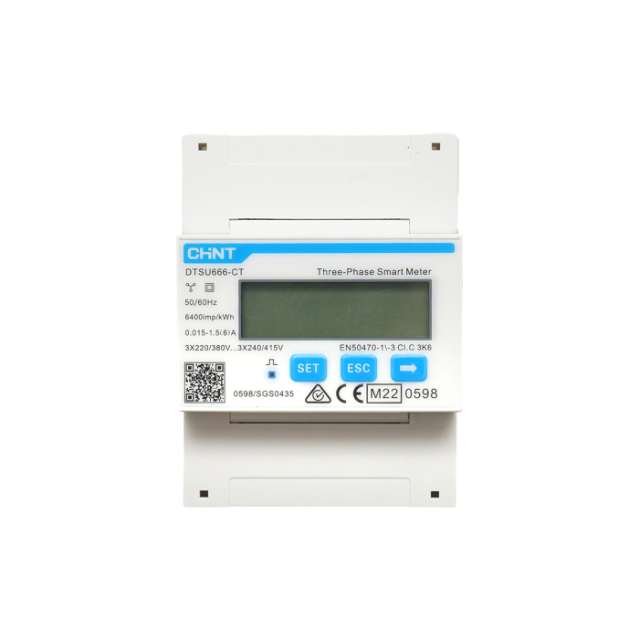 Smart Meter Trifazat CHiNT DTSU666 Indirect Sofar/Deye [4]