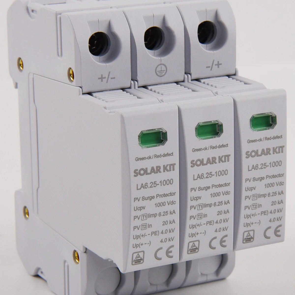Tablouri si protectii - Descărcător de supratensiune DC WattKit FLP-PV1000 1000V fotovoltaic